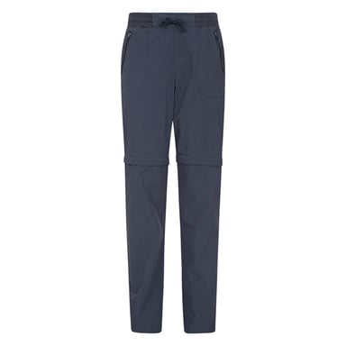 Mountain Warehouse Womens/Ladies Explorer Zip-Off Hiking Trousers (Navy)