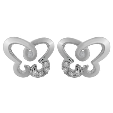 Orphelia 'Joya' Women's 925 Sterling Silver Stud Earrings - Silver ZO-7088