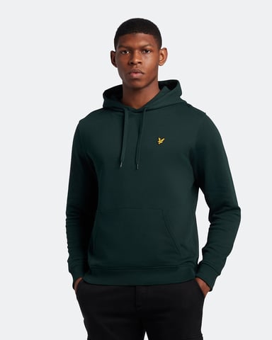 Lyle & Scott Pullover Hoodie in Green