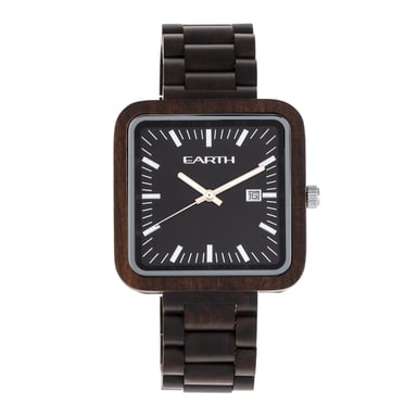Reloj de pulsera Earth Wood Berkshire con fecha