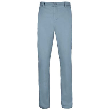 SOLS Mens Jared Stretch Slim Suit Trousers (Creamy Dark Blue)