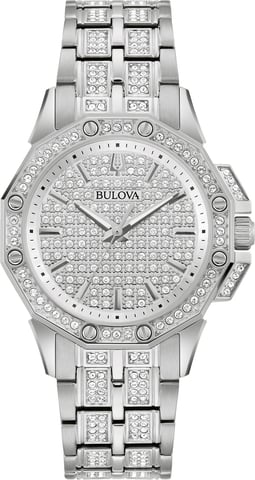 Bulova Octava Women's Silver Watch 96L305