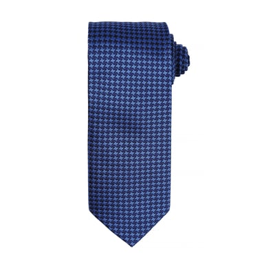 Premier Mens Puppy Tooth Formal Work Tie (Royal)