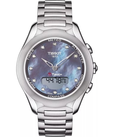 Tissot T-touch Solar Women's Silver Watch T0752201110601