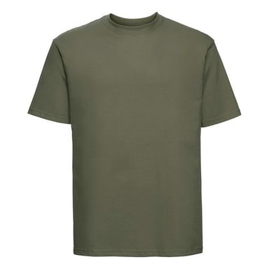 Russell Mens Classic Ringspun Cotton T-Shirt (Olive)