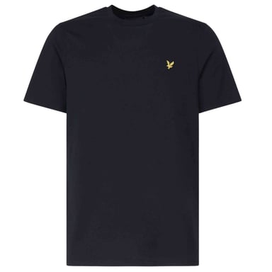 Camiseta azul marino oscuro con logo en el pecho de Lyle & Scott