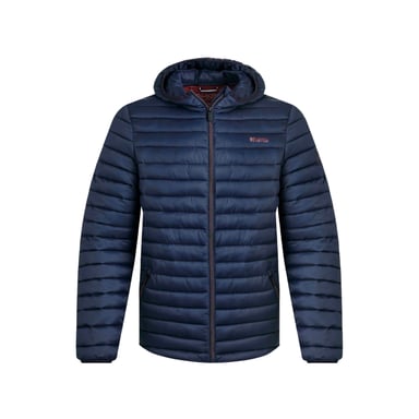 Weird Fish Mens Flete Lightweight Showerproof Padded Jacket (Navy)