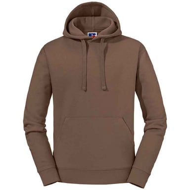 Russell Mens Authentic Hoodie (Mocha Brown)