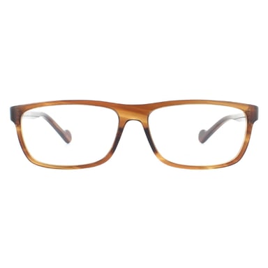 Moncler monturas de gafas ML5063 050 ray� marron cristal hommes