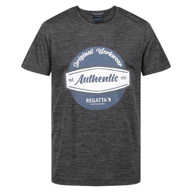 Regatta Mens Original Moisture Wicking T-Shirt (Seal Grey)