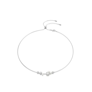 Swarovski 'Constella Bars' Women's Base Metal Necklace - Silver 5705626