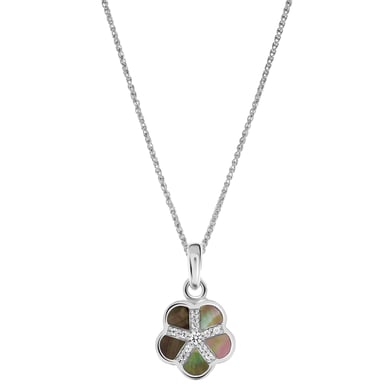 Orphelia 'Daisy' Women's 925 Sterling Silver Pendant with Chain - Silver ZH-7585