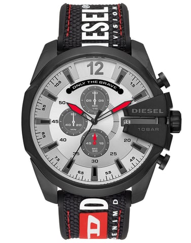 Diesel Mega Chief Men's Black Watch DZ4512