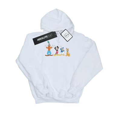 Disney Boys Mickey Mouse Friends Hoodie (White)