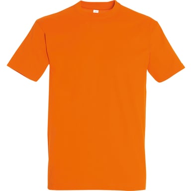 SOLS Mens Imperial Heavyweight Short Sleeve T-Shirt (Orange)
