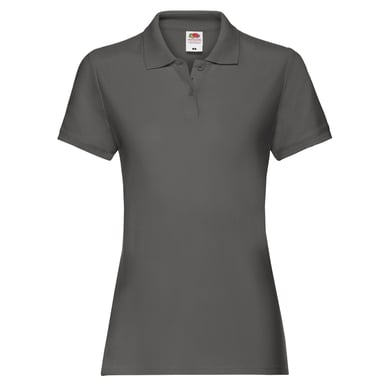 Fruit of the Loom Womens/Ladies Premium Polo Shirt (Light Graphite)