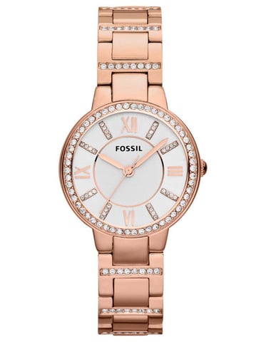 Fossil Virginia Women's Rose Gold Watch ES3284