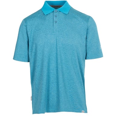 Trespass Mens Gedding Polo Shirt (Pond Blue Marl)