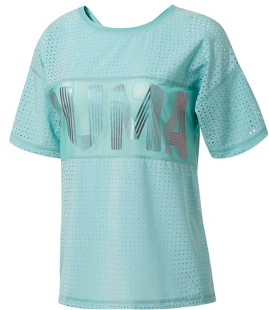 Puma Big Cat Drapey Camiseta mujer Top manga corta 517117 03 UA95