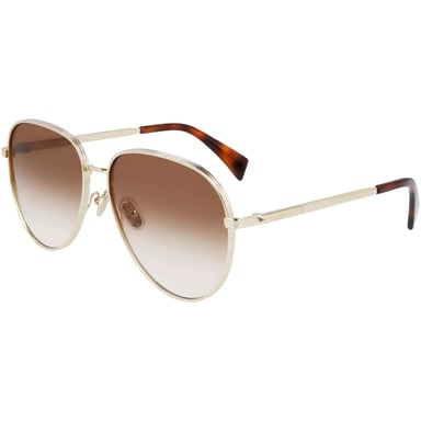 Gafas de sol Lanvin Gold Lente marrn degradado