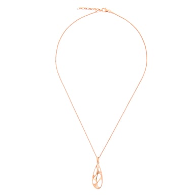 Orphelia 'Ava' Women's 925 Sterling Silver Chain with Pendant - Rose zh-7374 RG