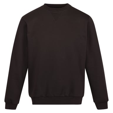Regatta Mens Pro Crew Neck Sweatshirt (Black)