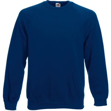 Fruit Of The Loom Mens Raglan Sleeve Belcoro® Sweatshirt (Navy)