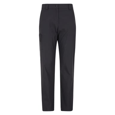 Mountain Warehouse Womens/Ladies Stretch Hiking Trousers (Black)
