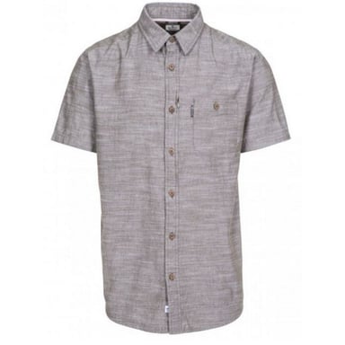 Trespass Mens Slapton Short Sleeve Shirt (Moss)