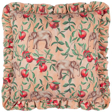 Funda de Cojín con Volantes Impresa de Elefante Okara Tropics Wylder