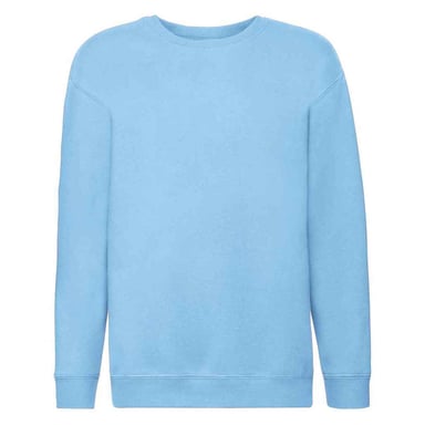 Fruit of the Loom Childrens/Kids Premium Drop Shoulder Sweatshirt (Sky)