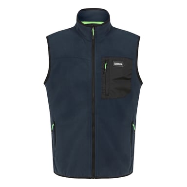 Regatta Mens Frankie Fleece Gilet (Navy)