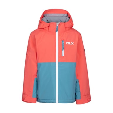 Childrens/Kids Pauline DLX Ski Jacket (Peach Blush/Storm Blue)
