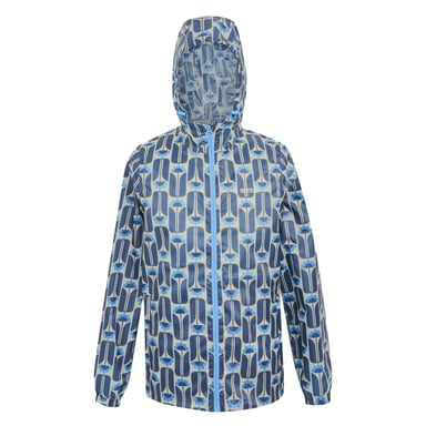 Regatta Womens/Ladies Orla Kiely Tall Flowers Packaway Summer Jacket (Navy)