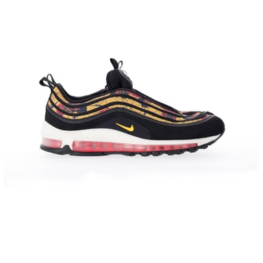 Nike Air Max 97 SE Floral Sneakers in Black Synthetics in Black Synthetic