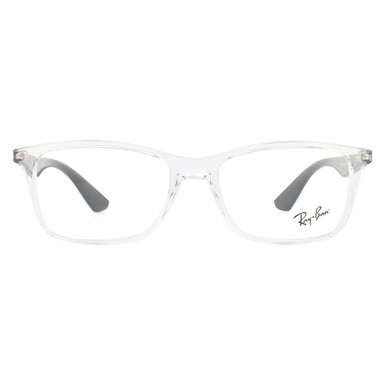 Montura de Gafas Ray-Ban RX7047 5943 Transparente y Negra Hombre Mujer