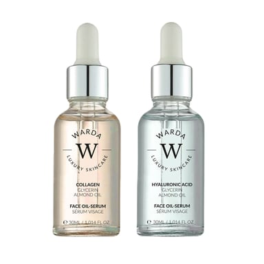 HYALURONIC ACID HYDRATION BOOST OIL SERUM 30ml + COLLAGENSKIN LIFTER BOOST OIL SERUM 30ml