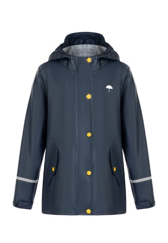 Schmuddelwedda rain jacket Girls marine