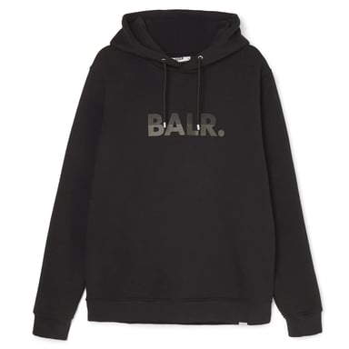 BALR. sudaderas con capucha Olaf Straight Hoodie Negro