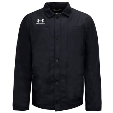 Chaqueta con botones Under Armour Accelerate Touchline para hombre Negra 1328072 001