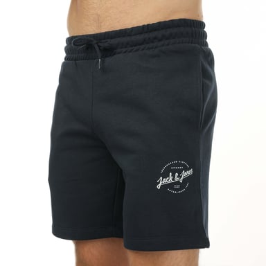 Men's Jack Jones Arthur Jog Sweat Shorts in Navy