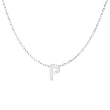 Collar Luxenter de Plata de Ley 925 acabado en rodio - Alphabet