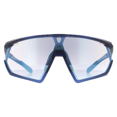 Gafas de sol Adidas SP0001 91V frosted dark blue vario azure mirror blue