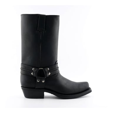 Botas altas de cuero negras unisex Grinders Western - Renegade Hi
