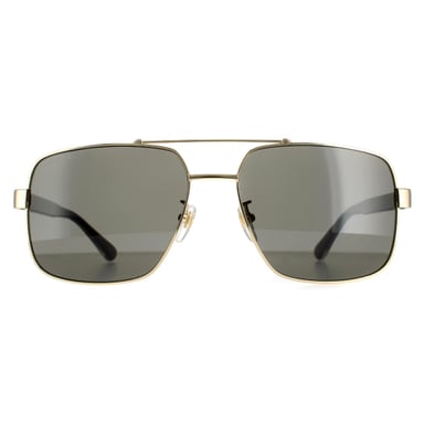 Gucci Plaza Hombres Oro Negro Gris GG0529S