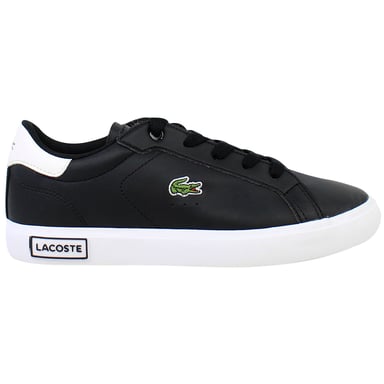 Lacoste Powercourt 0721 1 SUC Kids Black Trainers