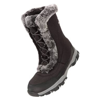 Mountain Warehouse Womens/Ladies Ohio Snow Boots (Black)