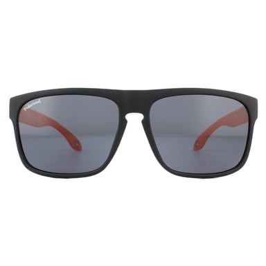 Montana Gafas de sol MP37 D Negro con naranja Rubbertouch Negro polarizado