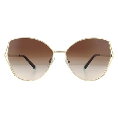 Gafas de sol Tiffany TF3072 60213B Gradiente marrón dorado claro