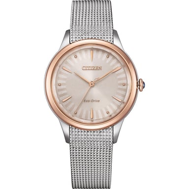Citizen L Series Women's Silver Watch EM1156-80X